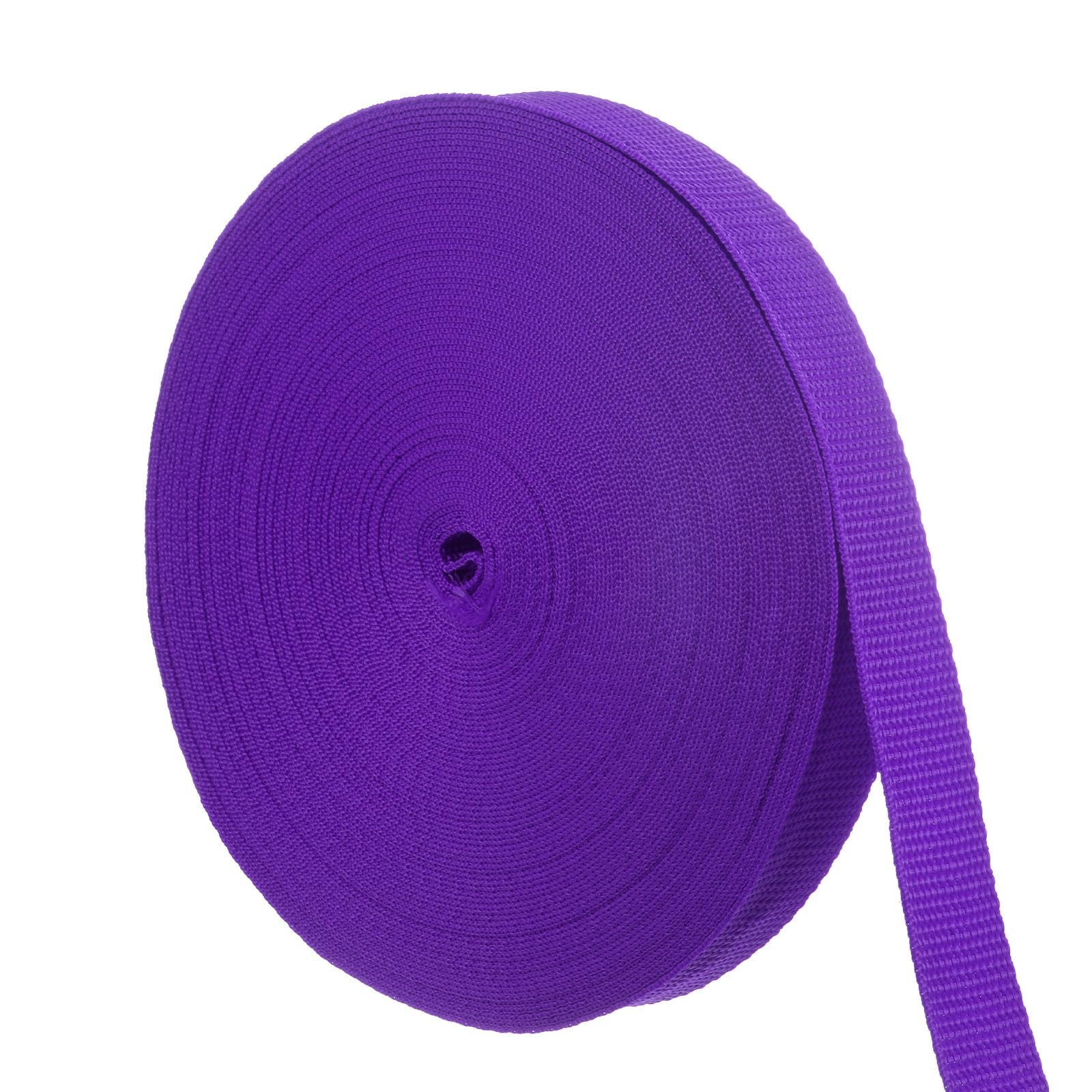 M METERXITY Tree Tie Strap-1 Roll 66 Feet x 1 Inch Garden Staking Straps,Plant Supports Tree Tie Staking,Tree Support Straps Apply to Outdoor/Garden/Plant/Staking/Guying(Purple)