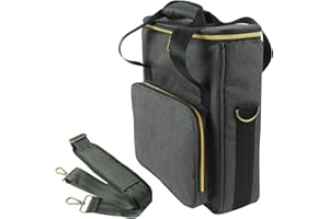 SOMUMOK Vinyls Record Carrying Storage Case Travel Storage Bag Portables Case Instrument Accessories