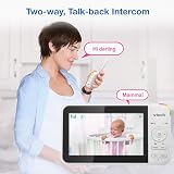 VTech VM924-2 Video Baby Monitor with 2 Cameras 5 in LCD Night Vision view 8