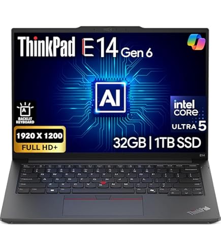 Amazon.com: Lenovo ThinkPad E14 Gen 6 21M3000PUS 14