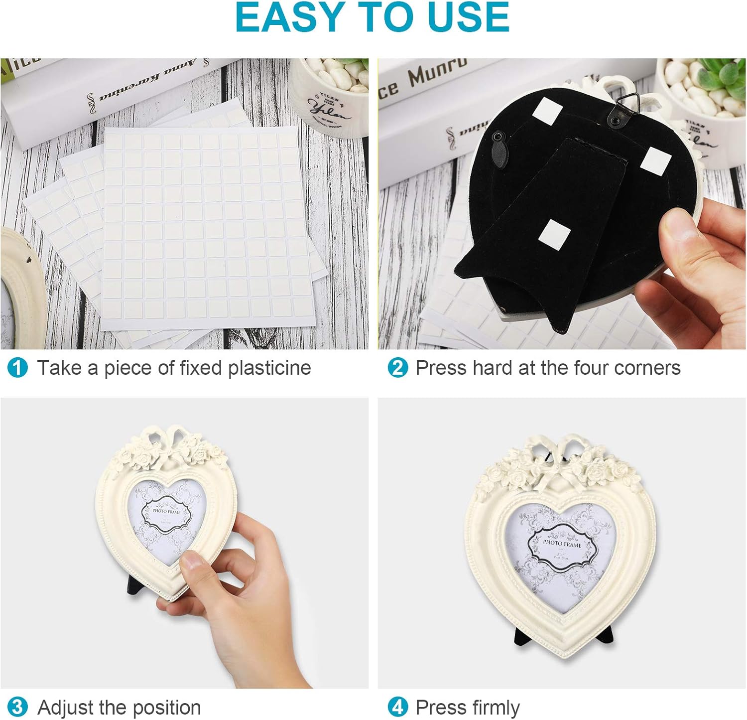 1000 Pieces Poster Adhesive Putty Square Sticky Poster Tacky Putty