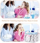 BOENFU Baby Diaper Caddy Nappy Organiser Nursery Storage 10 Pockets Detachable view 5