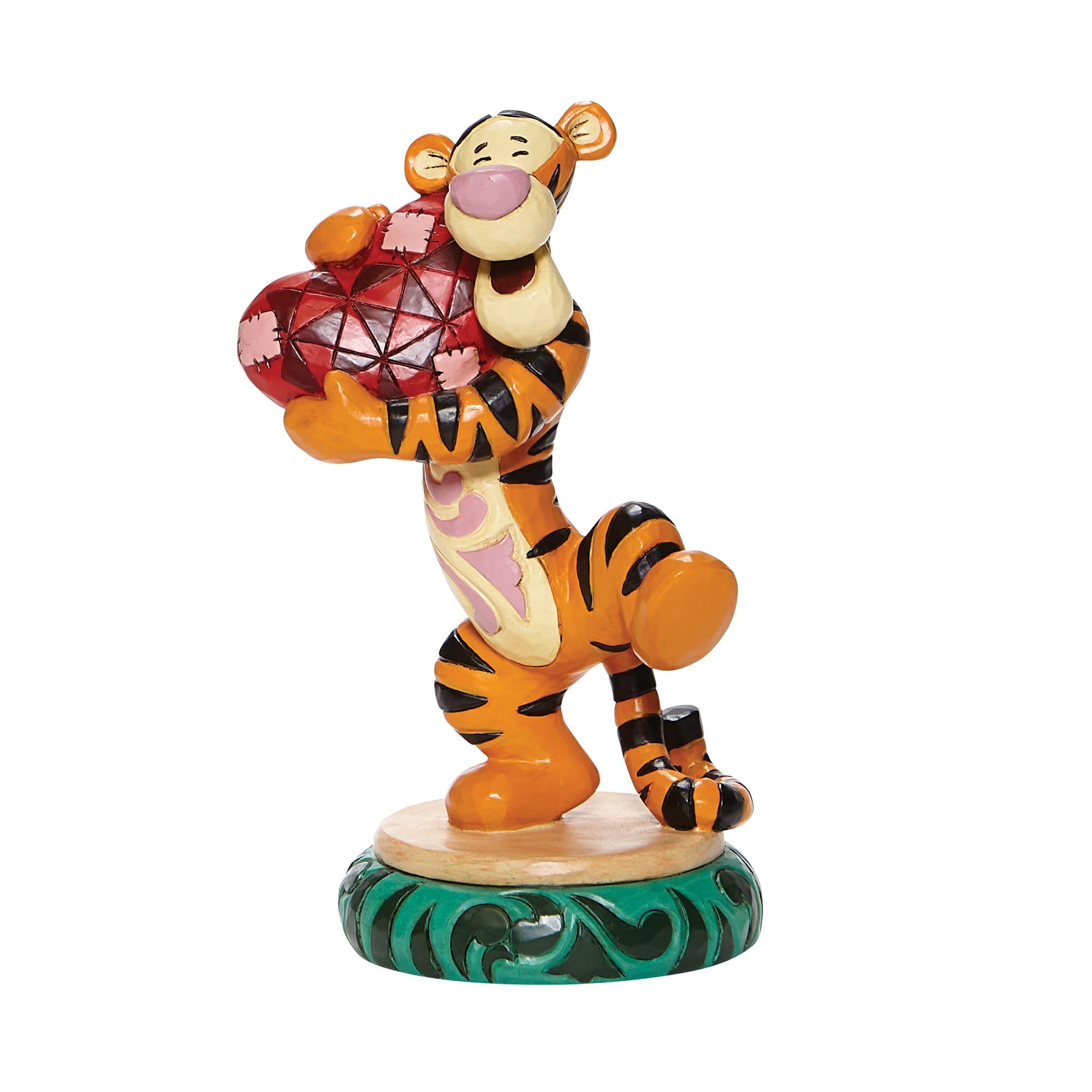 Disney Traditions Jim Shore Tigger Holding Heart Figurine Figurine
