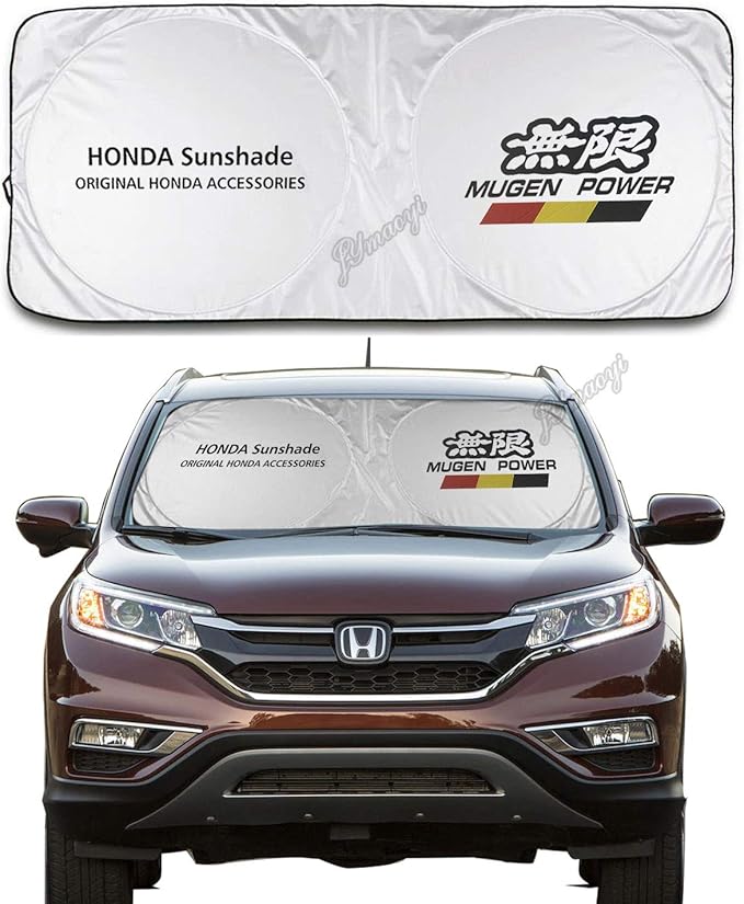 For Honda Sunshade Windshield Visor Cover Car Window Sun Shade UV