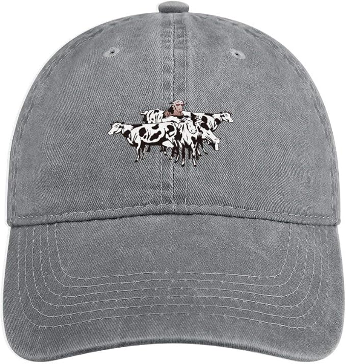 Amazon 黒と白の牛の群れ 人気 キャップ 帽子 メンズ 野球帽 大きいサイズ 通気性抜群 Uvカット 日焼け防止 速乾 軽薄 日よけ ランニング ジョギング キャップ 通販