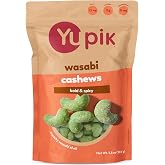 Yupik Wasabi Cashews, 5.8 Oz &ndash; Intense Spicy Snacks, Crunchy Wasabi Coated Nuts in a Flavored Shell, Gourmet Asian-Inspired Treat for Sushi Night and Parties
