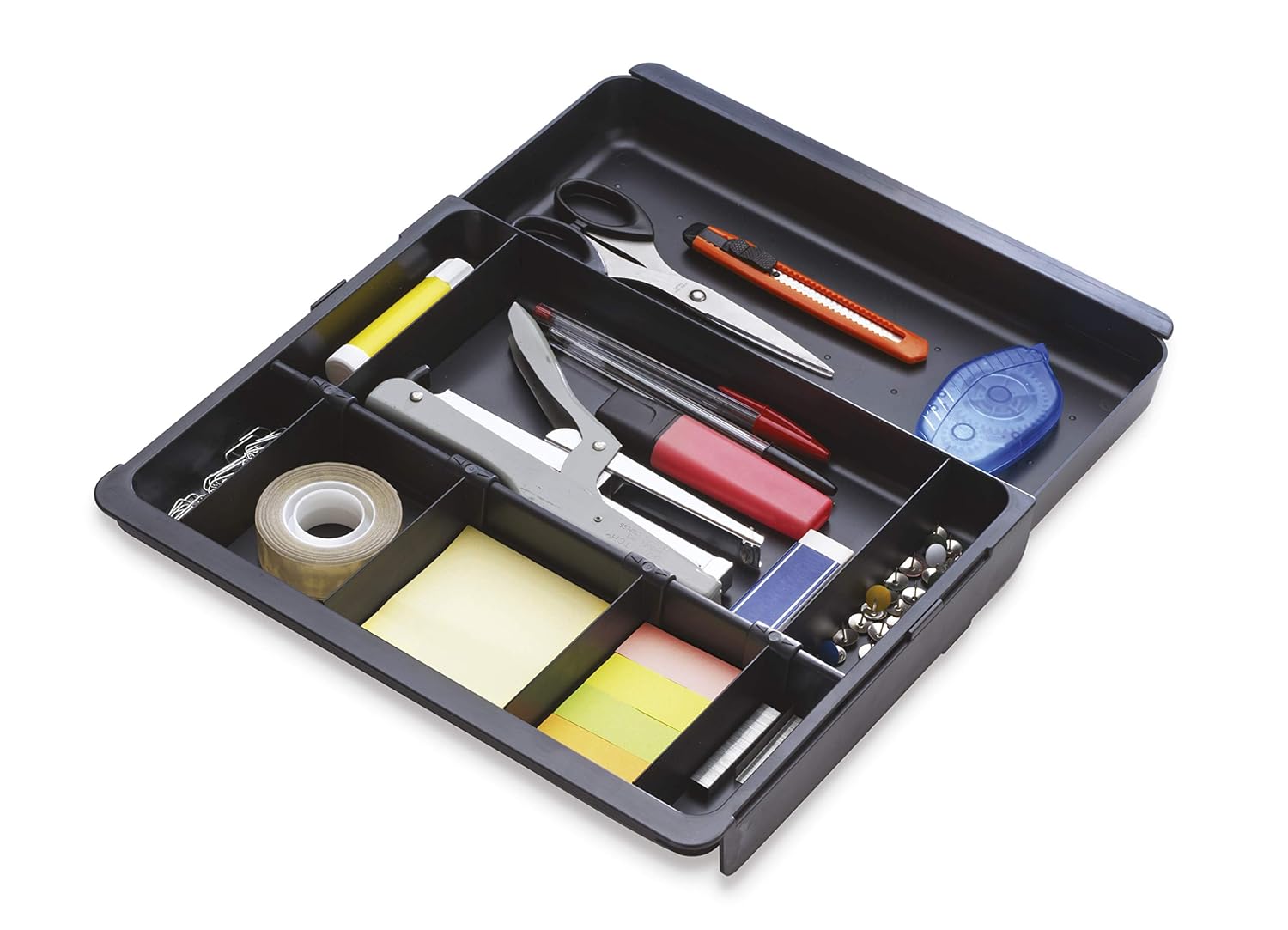 Office Drawer Insert Adjustable Drawer Insert Black Amazon