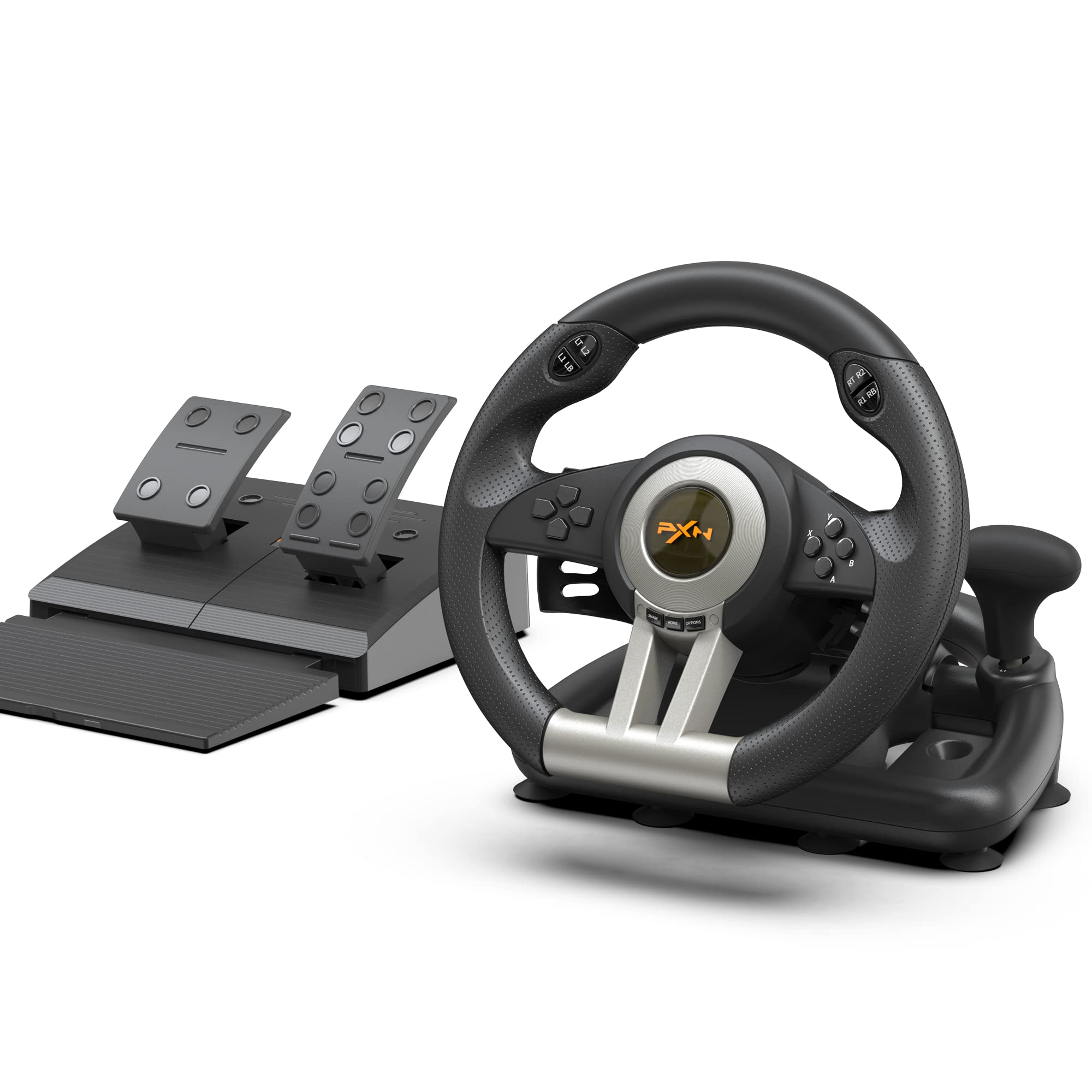 PXN PC Racing Wheel, V3II 180 Degree Universal USB