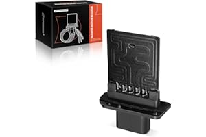 A-Premium Manual HVAC Blower Motor Resistor Compatible with Nissan Frontier, Titan, Pathfinder, Xterra, Armada, Quest & INFIN