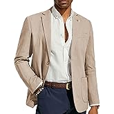 PJ PAUL JONES Mens Casual Blazer Lightweight Linen Sport Coat 2 Button Unlined Suit Jackets