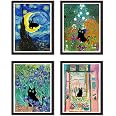 thumbnail image 2 of 1000 Piece Persian Cat Puzzle - Starry Night Scene Wooden Jigsaw For Adults & Kids 2 of 12