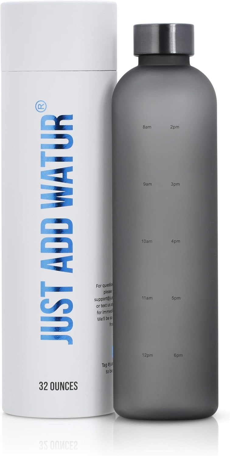 glow bottle motivational water bottle