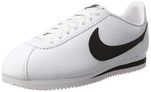 nike cortez blancos con negro
