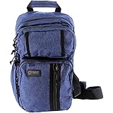 DDT Death Dealer Tactical Traveler Urban Sling EDC Day Pack, Color Lagoon