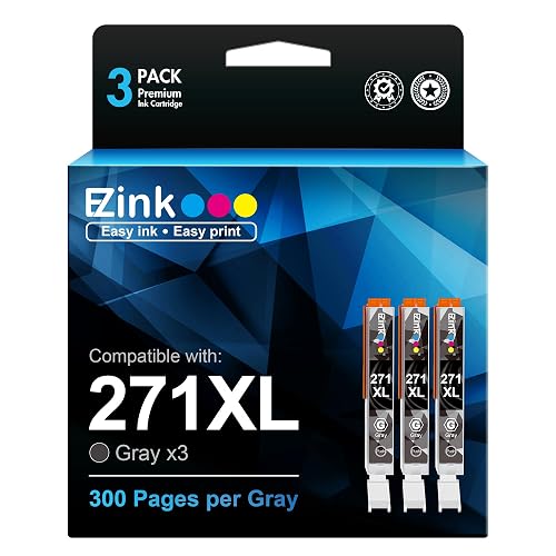 Canon CLI-271/270 Genuine Ink Cartridge - Compatible With MG6820, MG7720, TS9020 Printers