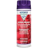 Nikwax Down Proof Wash-in Waterproofing Restores DWR Water Repellency to Down Filled Jackets, Outerwear, Vests, Sleeping Bags, Quilts, and Bedding, Revitalizes and Protects Insulation and Loft