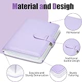 Riosin 108 Pockets Mini Album for Instax Mini 12 11 9 7+ Link 2 Lilac view 3