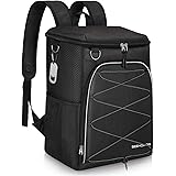 SEEHONOR Insulated Cooler Backpack Leakproof Soft Cooler Bag Lightweight Backpack Cooler for Lunch Picnic Fishing Hiking Camp