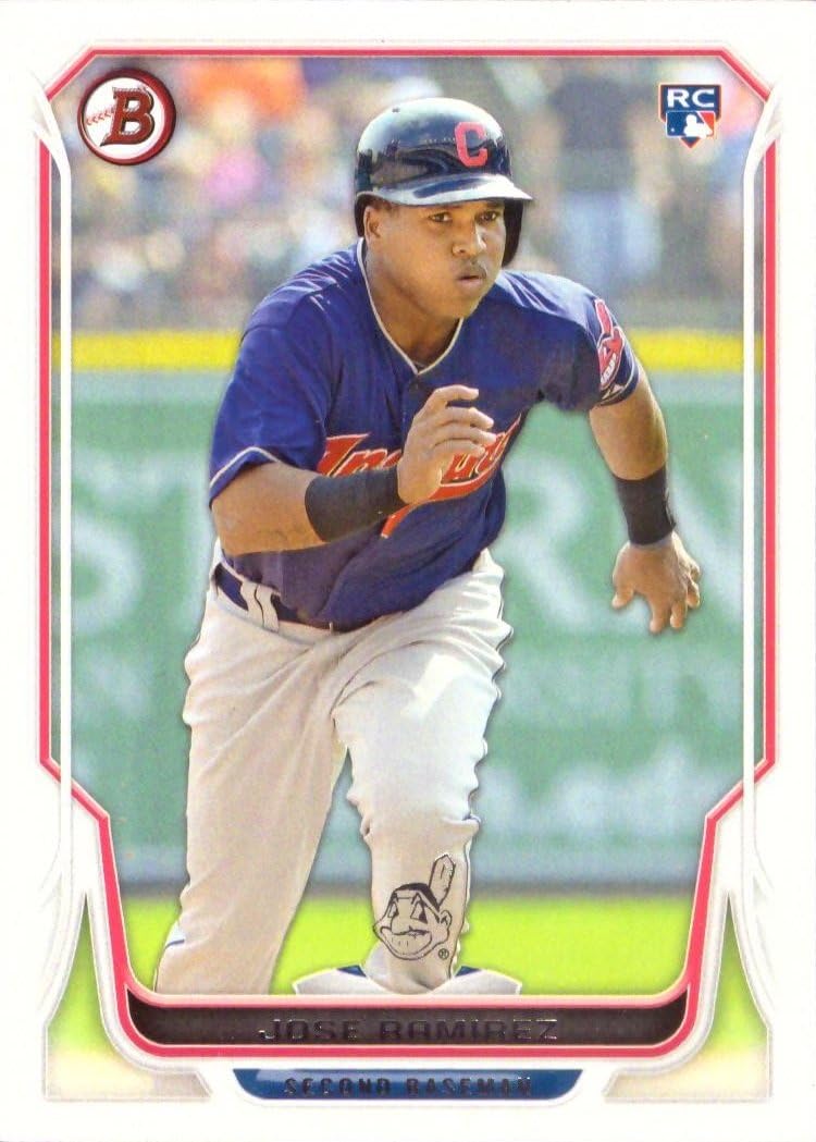 Amazon 2014 Bowman Baseball 176 Jose Ramirez Rookie Card 