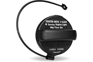 Beypovk Gas Cap, Fuel Cap Replacement OEM #17251-3JA0A 17251-9BD0E, Car Accessories Fuel Tank Filler Cap Compatible with Niss