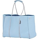 QOGiR Neoprene Multipurpose Beach Bag Tote with Inner Zipper Pocket … … … …