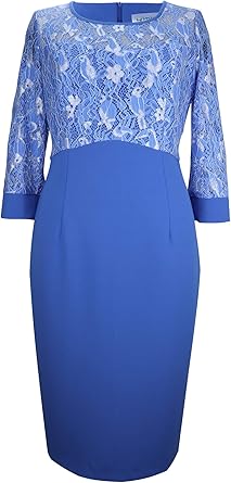 amazon royal blue plus size dresses