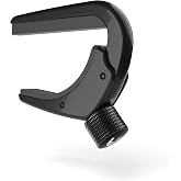 D'Addario NS Banjo &amp; Mandolin Capo, Black | D'Addario capos provide secure, buzz-free performance, precise tension control and easy one-handed operation.