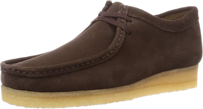 クラークス 本革 ブーツ ワラビー Wallabee ダークブラウンスエード 30 Cm ローファー スリッポン Amazon
