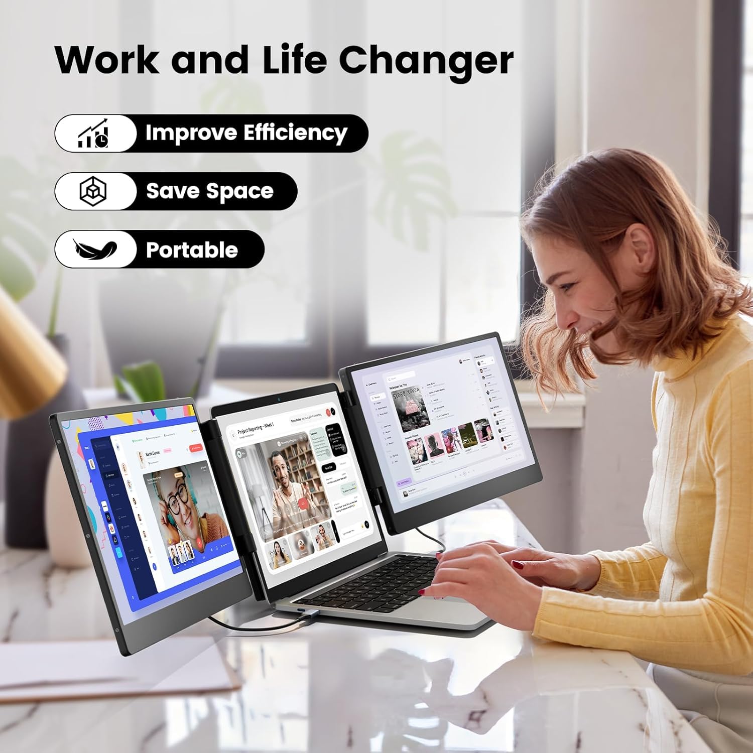 KEFEYA Laptop Screen Extender - 14.1