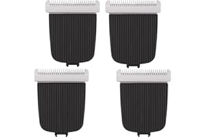 4pcs Replacement Blades for Manscaped, Electric Hair Trimmer Blades Replacement Snap-in Hair Clipper Blade Replacement Compat