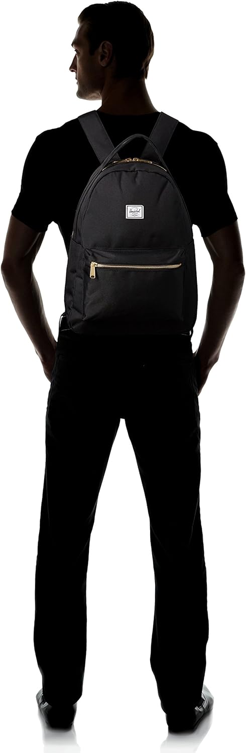  | Herschel Nova Backpack, Black, Mid-volume 18.0L | Casual Daypacks