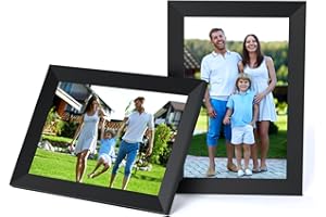 Apofial Digital Picture Frame 10.1 Inch WiFi Digital Photo Frame,1280 * 800 HD IPS Touch Screen Smart Cloud Photo Frame, to Share Photos Or Videos Remotely Via APP Email (2 Pack)