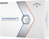 Callaway Supersoft Golf Ball 2023 White Hyper Elastic Core New for 2023