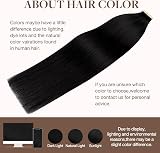 GOO GOO Tape in Hair Extensions 20pcs 50g 20inch Light Blonde Highlighted view 6