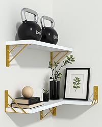 BAYKA Wall Shelves for Bedroom Decor, Floating Wall