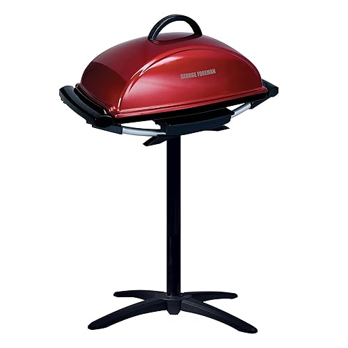 George Foreman Indoor Outdoor Electric Grill, Non-Stick Grill