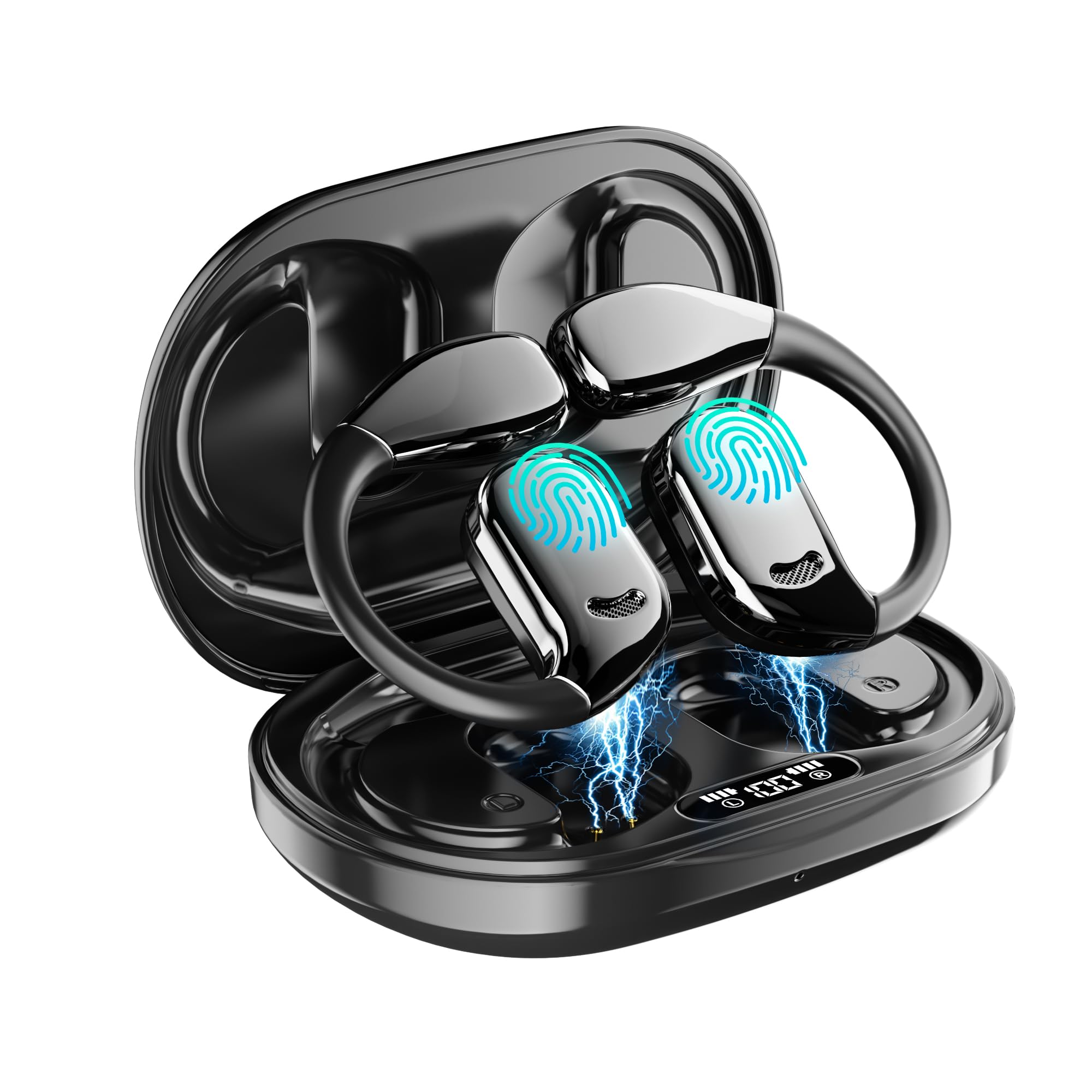AI Language Translation Earbuds - 144 Language Real-Time Translation With Rotatable Design