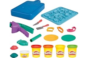 Play-Doh Little Chef Starter Set, 14 Play Kitchen Accessories, Kids Toys for 3 Year Olds and Up, Preschool Crafts