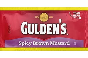 Gulden's Spicy Brown Mustard Packets, 0.32 Ounce (Pack of 500)
