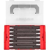 TEKTON Long Hex Bit Socket Set, 11-Piece | SHB91702 | 3/8 Inch Drive, (3 - 10 mm), Stacking Organizer, Custom Foam