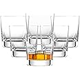 SCHOTT ZWIESEL Basic Bar Whiskey Glass (Set of 6), Tumbler for Whiskey, Dishwasher-Safe Tritan Crystal Glasses, Made in Germany (12 Ounce)