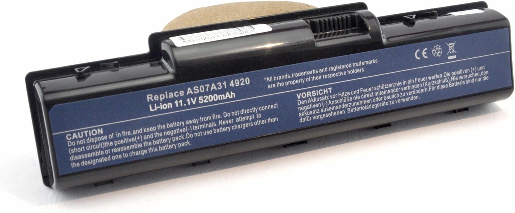 5200mAh 6-Cell Laptop Battery for Acer Aspire 2930 4230 4310 4332 4330 4520 4530 4540 4710 4720 4730 4735 4736 4740G 4920 4930 4935Z 4937 5236 5241 5332 5541 5335 5535 5542 5735 5738 5740 Series Gateway C79C TC72C TC73C TC78C Series MS2219 MS2220 Z01 Z03 AS07A31 AS07A32 AS07A42 AS07A52 AS07A71 AS07A72 AS07A75 AS07A41 AS07A51 AS2007A