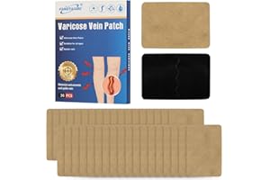 FANGTAIABC 36PCS Varicose Veins Patch-Professional Relief for Varicose Veins in The Legs-Natural Improvement Spider Veins Patch- Strengthen Capillary Health and Improve Blood Circulation