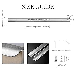 LEAPHZOT 10 Pack 24" (600mm) Overall Length Extra