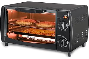 Commercial Chef 10 Liter 4 Slice Mechanical Toaster Oven