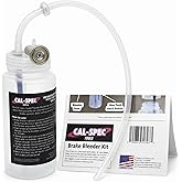 Cal-Spec Tools Brake Bleeder Kit - One-Way Check Valve, Magnet Mount, 16oz Catch Bottle, 16&rdquo; Hose