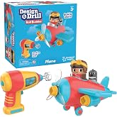 Educational Insights Design & Drill Bolt Buddies Plane | Construction Toys & Toddler Tools, Kids Tool Set with Real Electric 