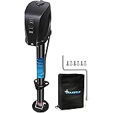 POLESTAR Electric Trailer Jack, 7500lbs Electric Power A-Frame Tongue Jack with Waterproof Protective Cover & LED Light for T