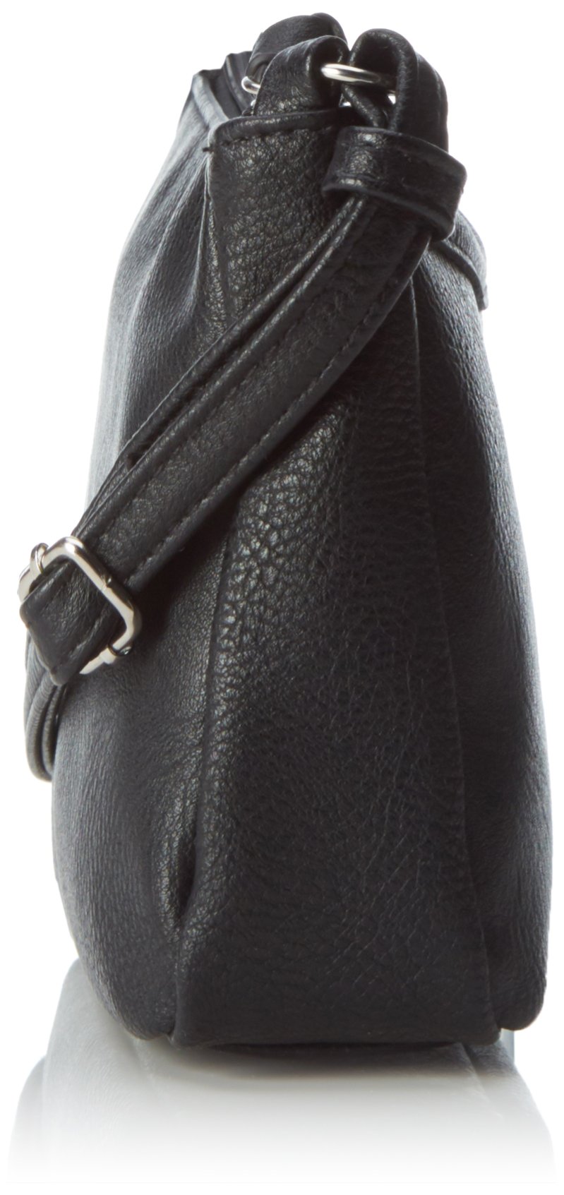 TOM TAILOR Denim Cilia Damen Umhängetasche Crossbody Bag Klein Schwarz
