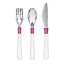 OXO Tot Pink Cutlery for Big Kids